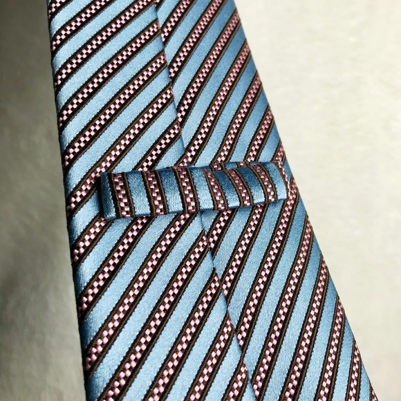 Ermenegildo Zegna Tie SOVEREIGN Blue pattern - Picture 2 of 6